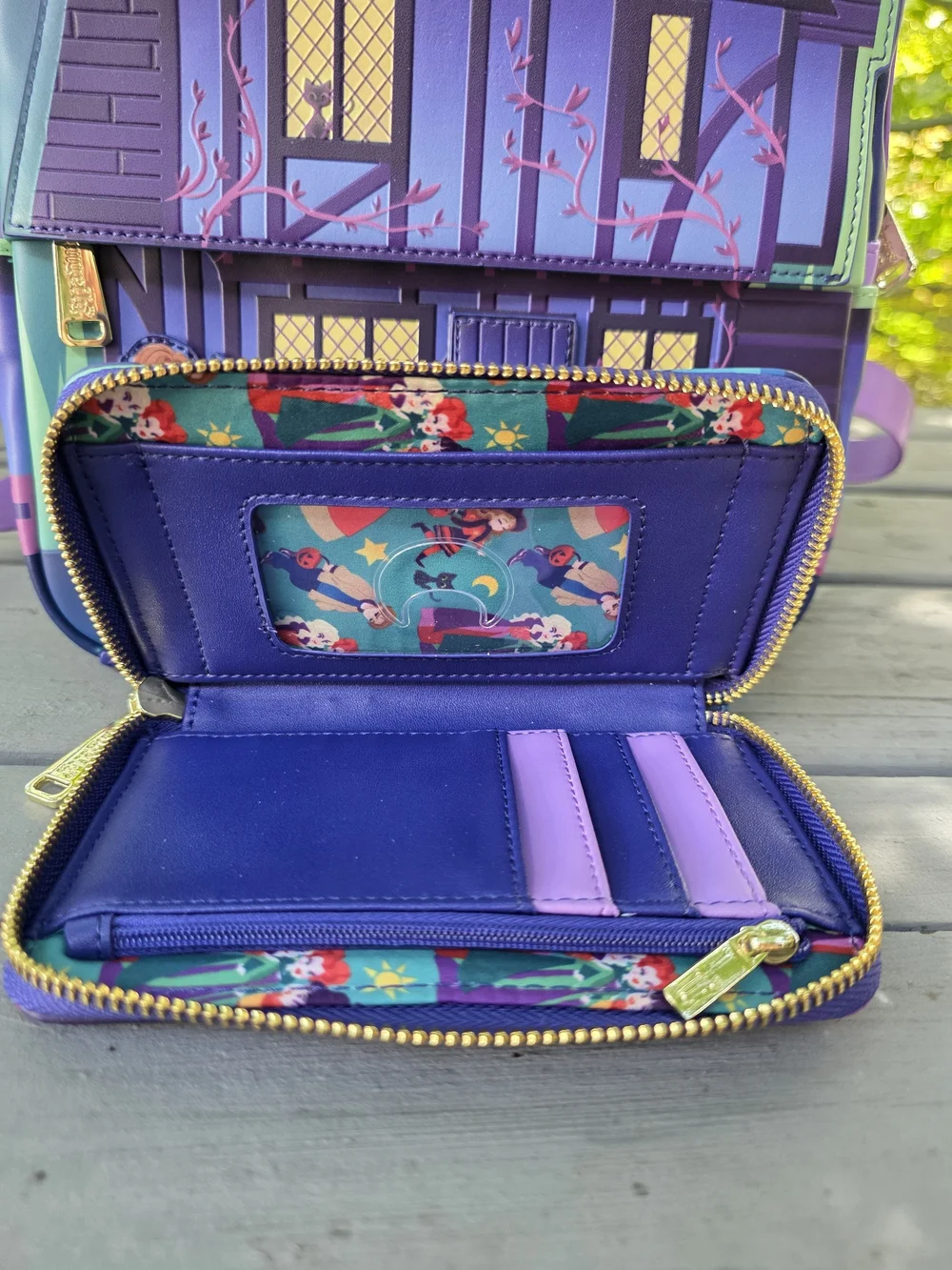 Loungefly Disney Hocus Pocus Backpack And Wallet